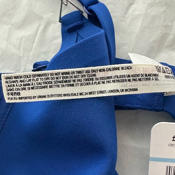 NWT Free People Intimately Blue Ari Underwire Bra Size 32C - Picture 13 of 15